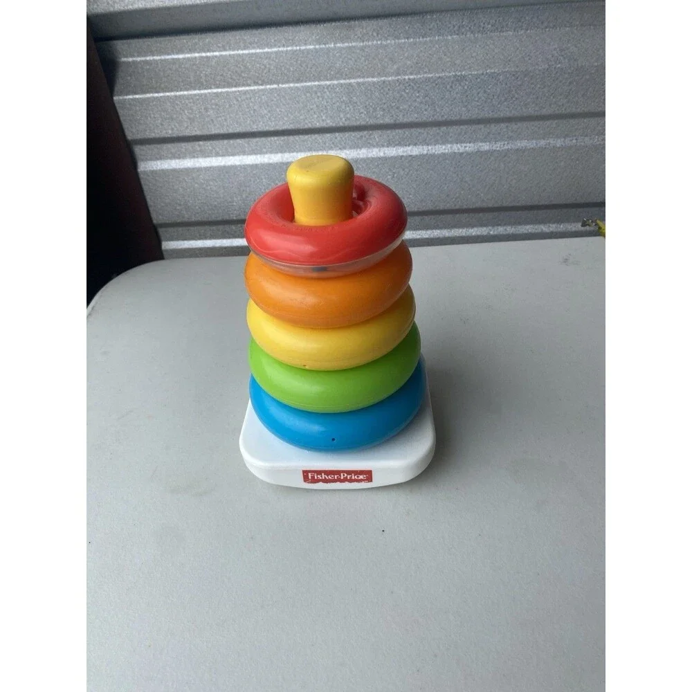 Fisher Price Rock a Stack Baby Toy 2004 Mattel Replacement Rings 71050